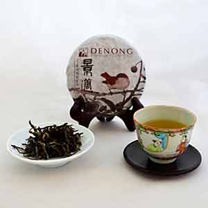 Jingmai Da Ping Zhang 100g cake raw pu-erh