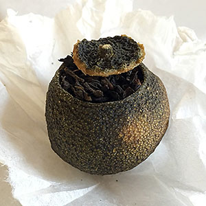 Green Mandarin Ripe Pu-erh (Ganpu)