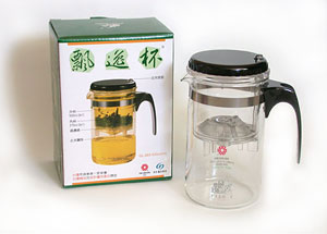 Piao I Glass Filter Teapots