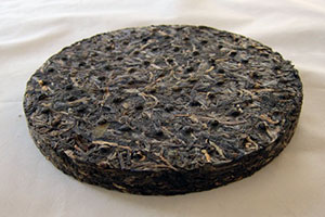 Back of Tea Cake with Indentations from Mold