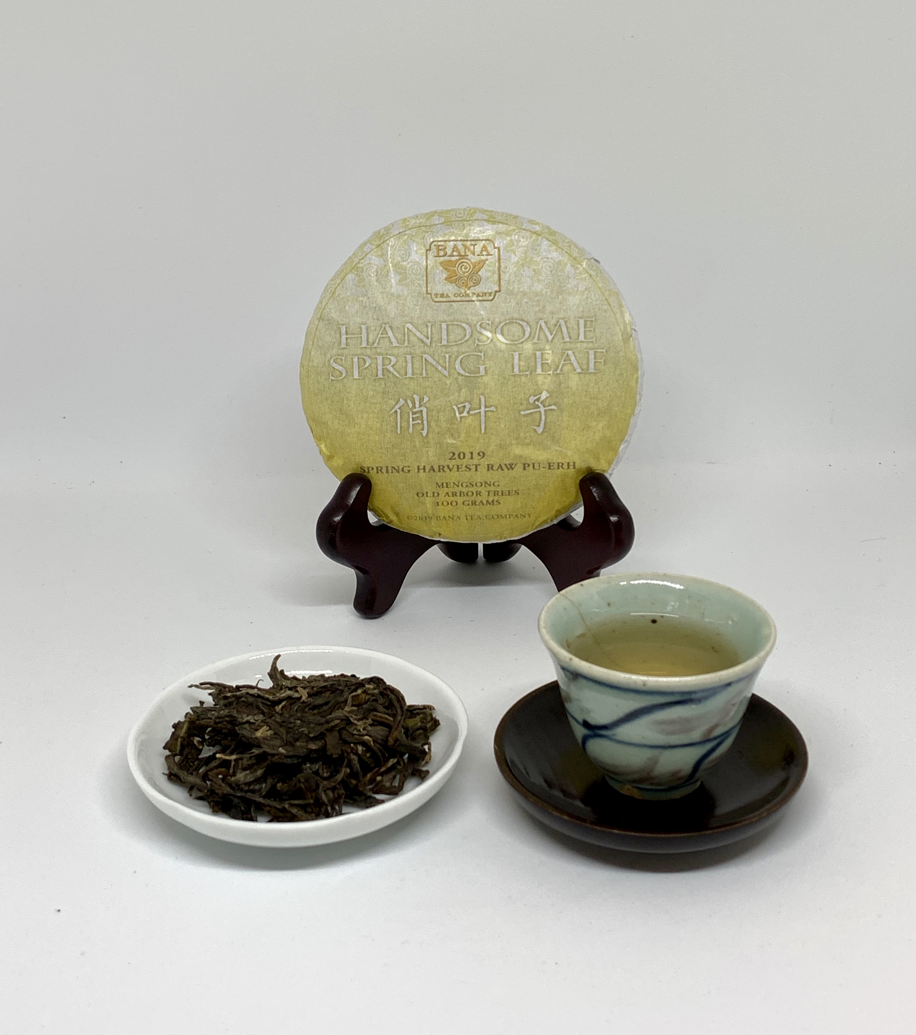 Handsome Spring Leaf Raw Puerh Tea