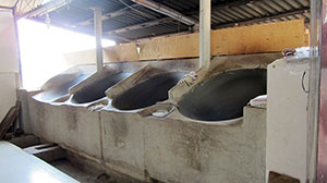 iron woks for pan firing