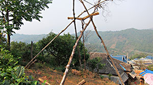 A swing in Nannuo Mountain