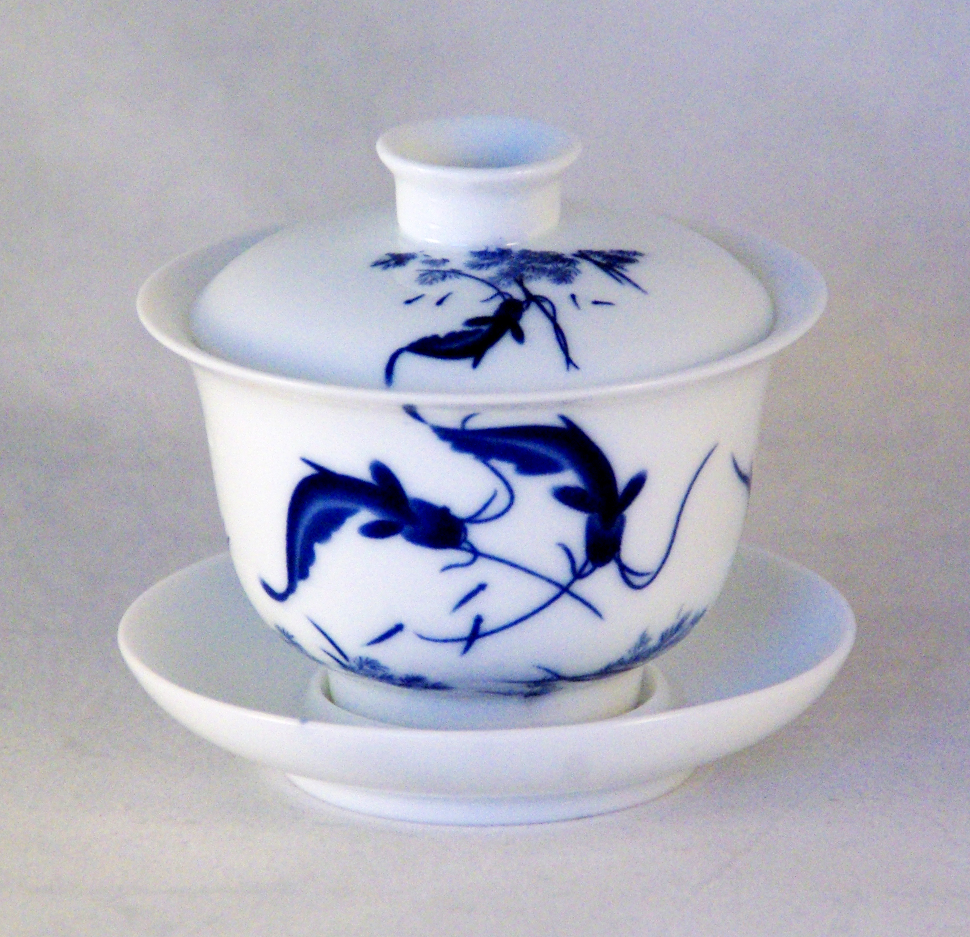 Gaiwan - Twin Fish Design